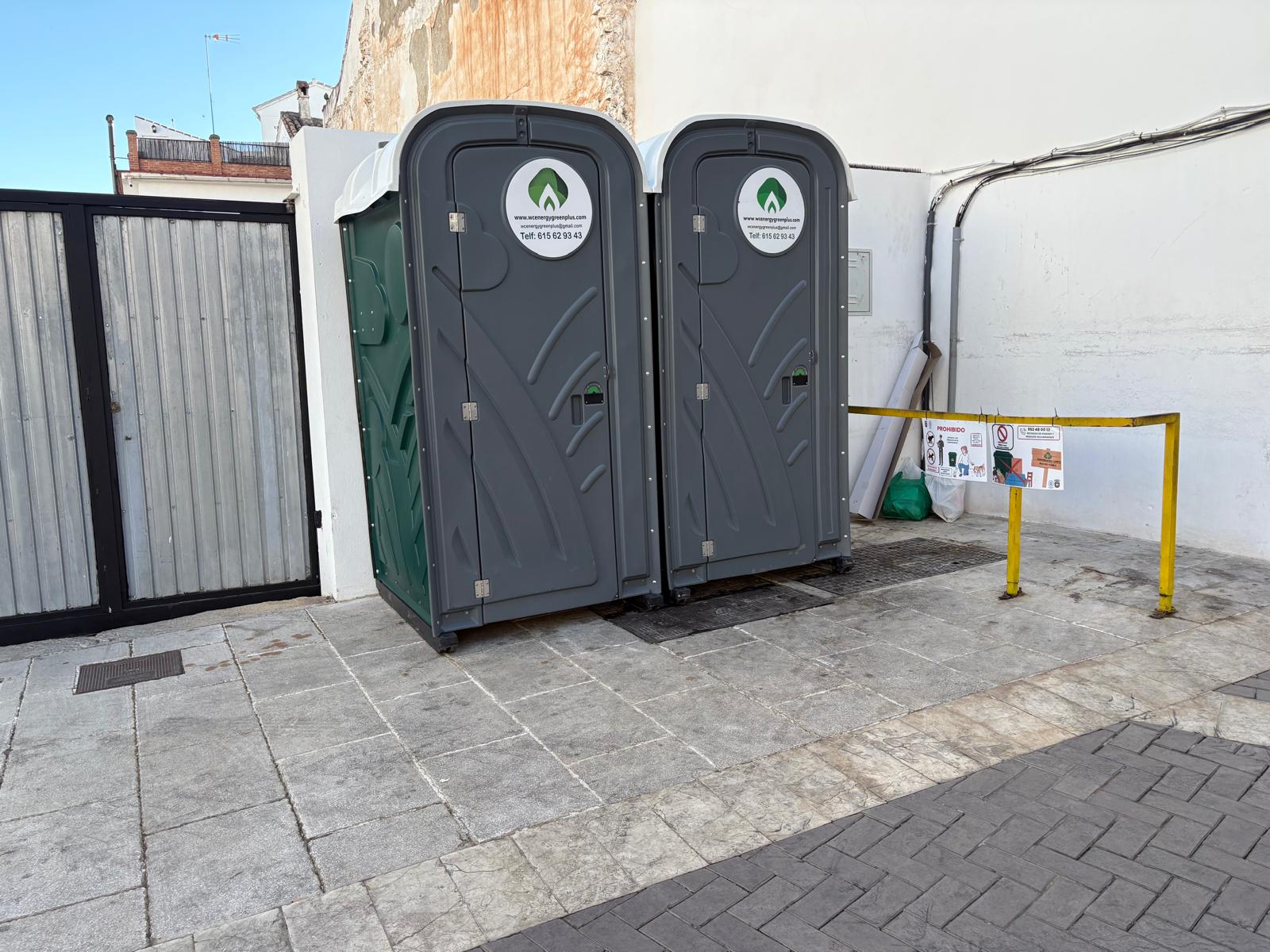 Baños portátiles para eventos en la Costa del Sol.